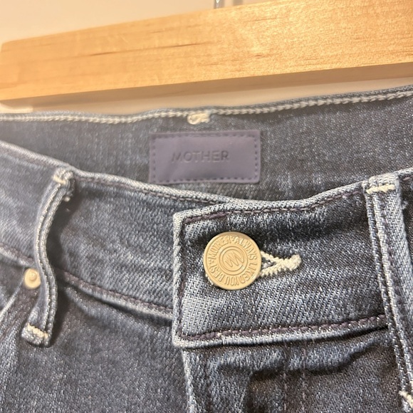 MOTHER ~ THE STUNNER ANKLE STEP FRAY in disco dolls colour size 24 - Picture 9 of 12